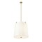 Z-Lite Weston Pendant, 6-Light, 24 In.W x 24 In.H, Modern Gold/Cream 3502P24-MGLD - alternate 7